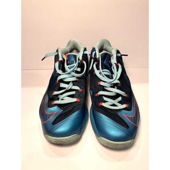 Nike LeBron 11 Low Turbo Green 2014 Mens Size 13 - Picture 2 of 6